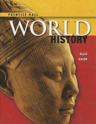 HIGH SCHOOL WORLD HISTORY 2014 PEARSON STUDENT EDITION SURVEY GRADE 9/12 - GOOD