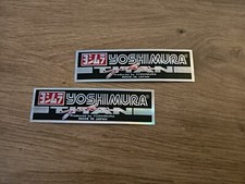 2 Aufkleber Stickers Yoshimura Racing Auspuff Motorradsport Biker Tuning GT Race