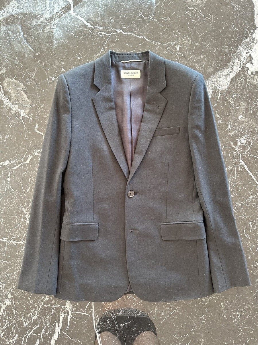 ジャケット Saint Laurent Blazer Saint Laurent Saharienne four-pocket Blazer | Black | FARFETCH