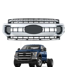 Front Upper Grille Replacement Suit For Ford F250 XL/XLT 2020-2022 LC3Z-8200-BA
