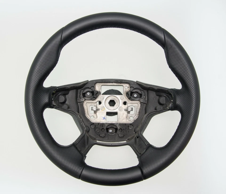 Lenkrad beziehen mit Leder für Ford Focus 3 JAHR 2012 NEU LEDER - Bild 2 von 4