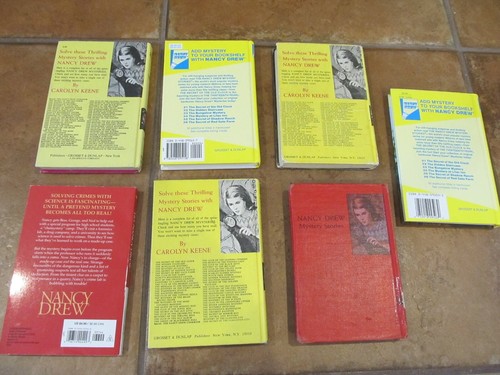 Lot of 7 Nancy Drew Crooked Banister Haunted Bridge Black Keys Bungalow Mystery - Picture 7 of 12