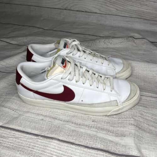 NIKE Blazer Low '77 'White Team Red' Men’s 12 Shoes