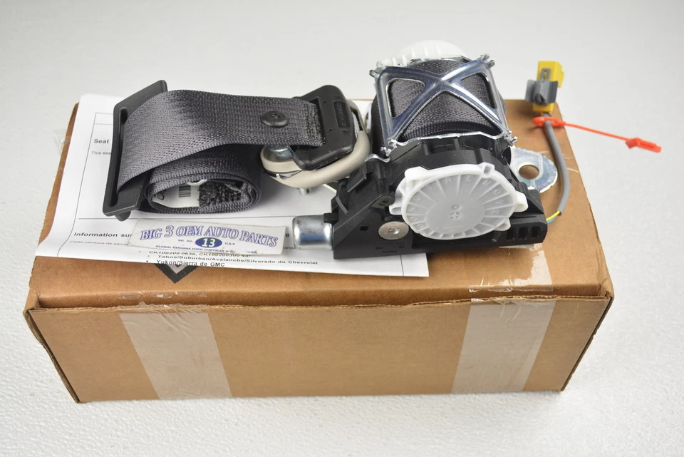 Chevrolet Silverado GMC Sierra 2010 kit de cinturón de seguridad lateral del pasajero nuevo OE 19256144 Foto 2 de 4