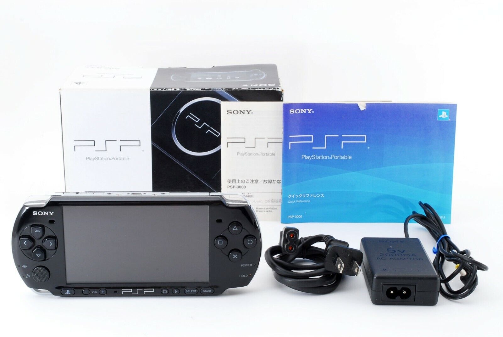 Sony PSP 2000 Launch Edition 64MB Handheld System - Piano Black for sale  online