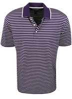 Brooks Brothers- Stripe Performance Polo Purple Size Xxl on sale Brooks Brothers- Stripe Performance Polo Purple Size Xxl on sale