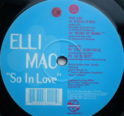 Elli Mac - So In Love (12'', Gen)