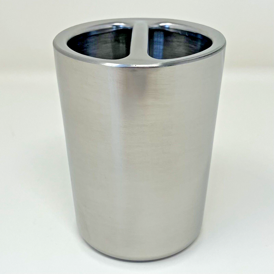 Target Oilcan Toothbrush Holder Threshold, Two Section, Chrome Brand