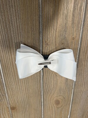 NWOT Fashion Crystal Oversized Hair Bow Clip Retail: $28 | eBay display picture 1