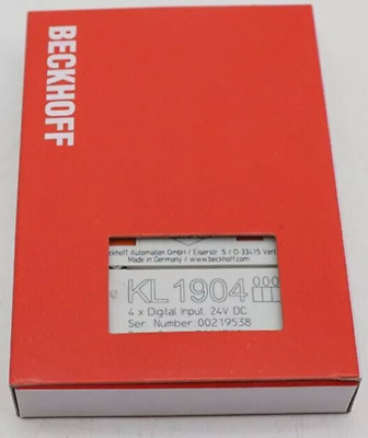 NEW Beckhoff KL1904 PLC module with