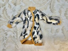 VNTG 1970s MEGO MADDIE MOD 1716 FUN FUR Coat