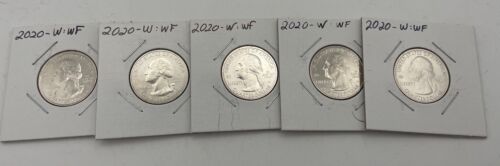 2020-W Quarter West Point Weir Farm Set Of 5! - Picture 1 of 11