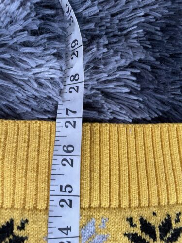 Unisex Harry Potter Hufflepuff Jumper Med Yellow Bnwot Rare - Picture 5 of 5
