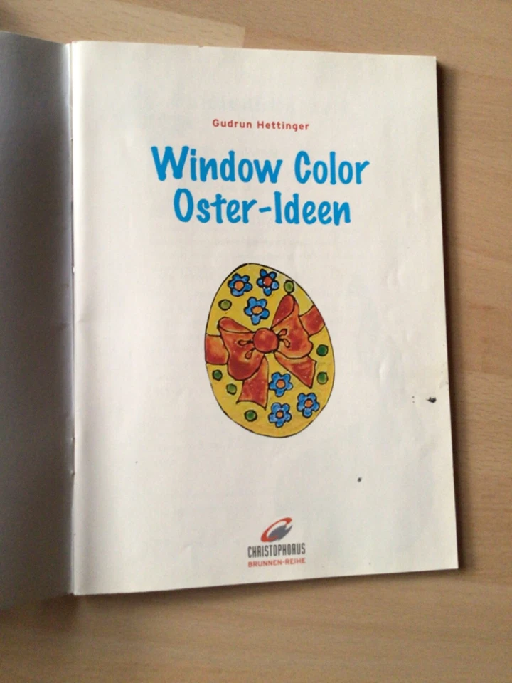 Window Color Buch mit Vorlagenbogen Oster Ideen - Bild 3 von 4