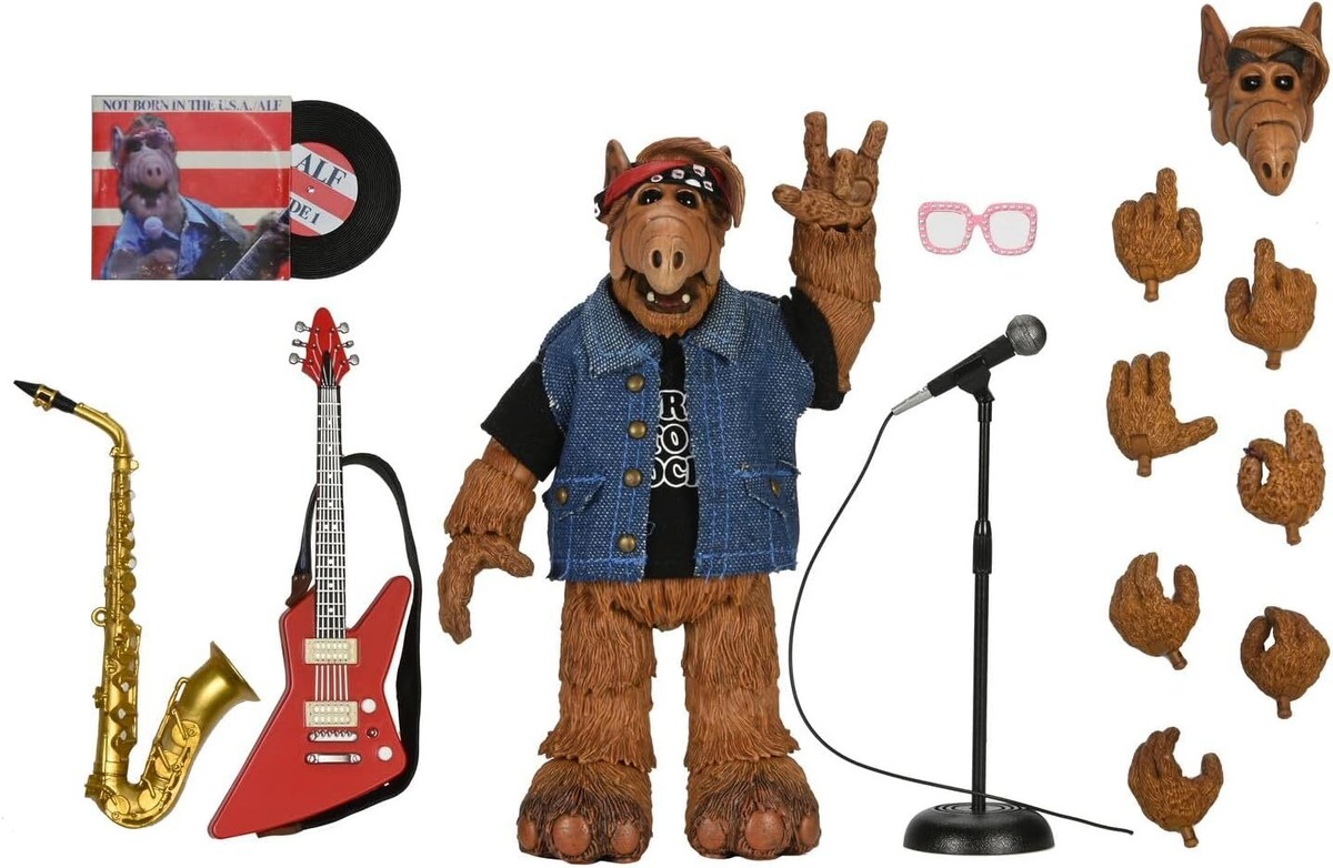 ALF アルフ　フィギュア　ベースボールver トゥーニークラシックス/ ALF: アルフ ゴードン・シャムウェイ