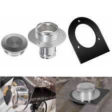 Aluminum 2 Fuel Tank Filler Neck Gas Cap And Weld-on Steel Bracket Kit 17-2530