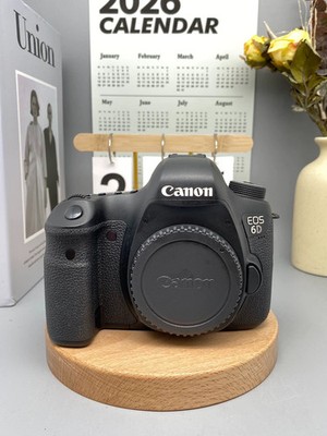 Canon EOS 6D Black Digital SLR Camera 20.1MP Only Body 36 x 24 mm CMOS GPS