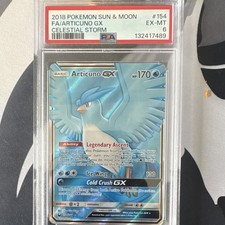 Pokemon Articuno GX 154/168 SM Celestial Storm Holo Full Art PSA 6 EN 2018 on eBay