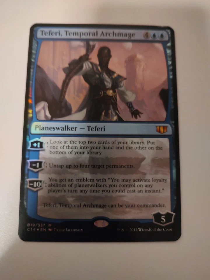 MTG Commander 2014 - Peer through time USED- Inc sleeves and deck box - Image 4 of 4