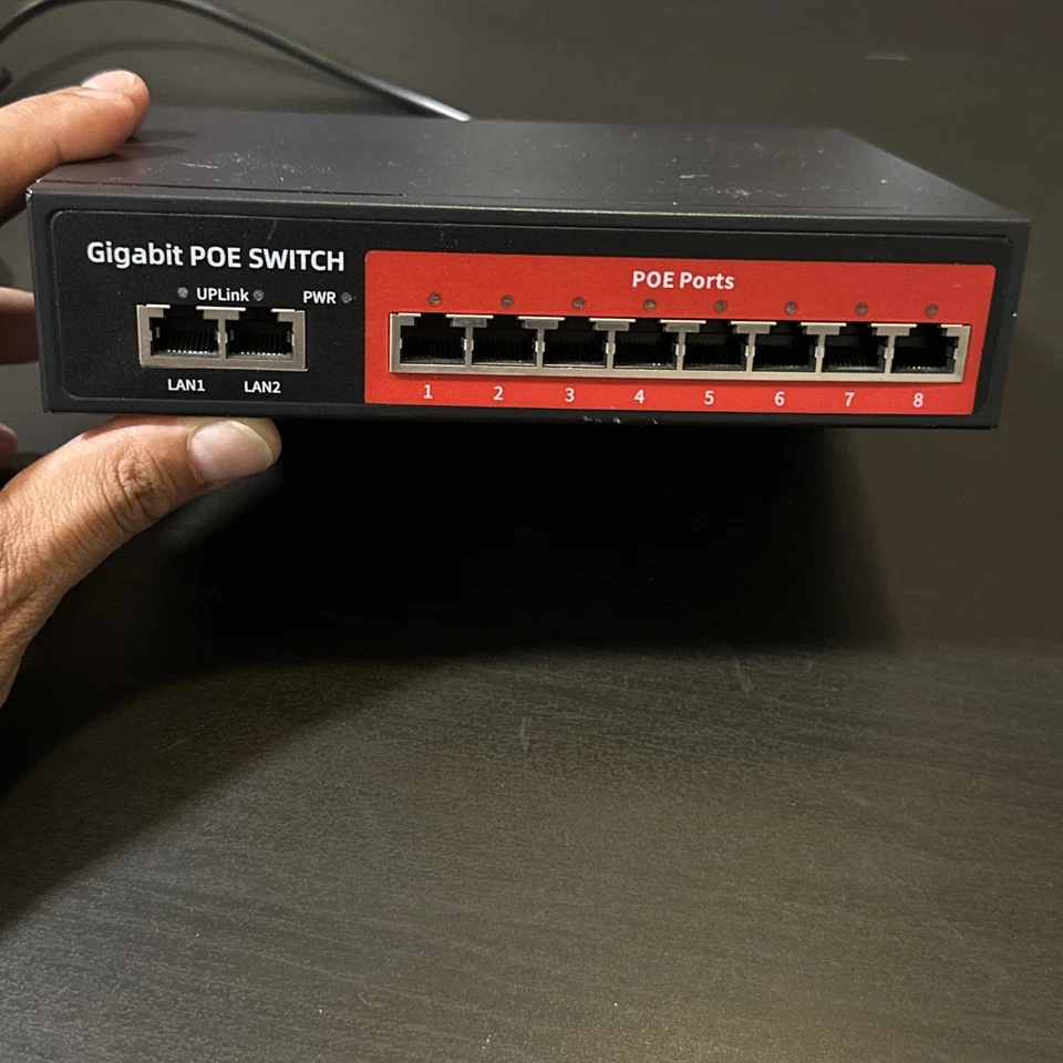 Управляемый гигабитный коммутатор PoE Steamemo Cloud 8GE PoE+ 2GE.Uplink 8 портов GPS208 4 КВ - Изображение 4 из 4