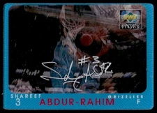 1997-98 UPPER DECK DIAMOND VISION SIGNATURE MOVES SHAREEF ABDUR RAHIM