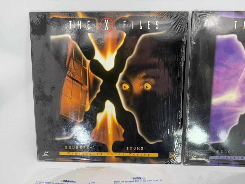 The X Files (Laserdisc) Episodes 1X79 - 1X01 Bundle 1x02 1x20 Foto 2 de 4