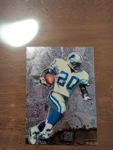 Barry Sanders #41 1996 Fleer Metal card