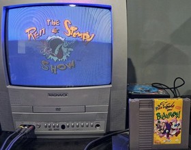 The Ren And Stimpy Show Buckeroos: Nintendo Nes  Tested And Working Game