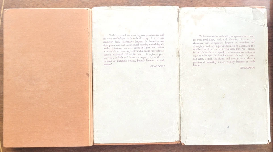 J.R.R. Tolkien Lord of the Rings 3 Vol Readers Union 1960 Hardback Set w DJs - Image 3 of 4