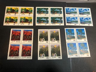 China PRC Scott #1648 1653 set RARE Blocks of 4 MNH GK