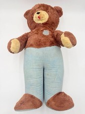 VINTAGE SMOKEY THE BEAR PLUSH RARE OFFICIAL RANGER BADGE KNICKERBOCKER DOLL