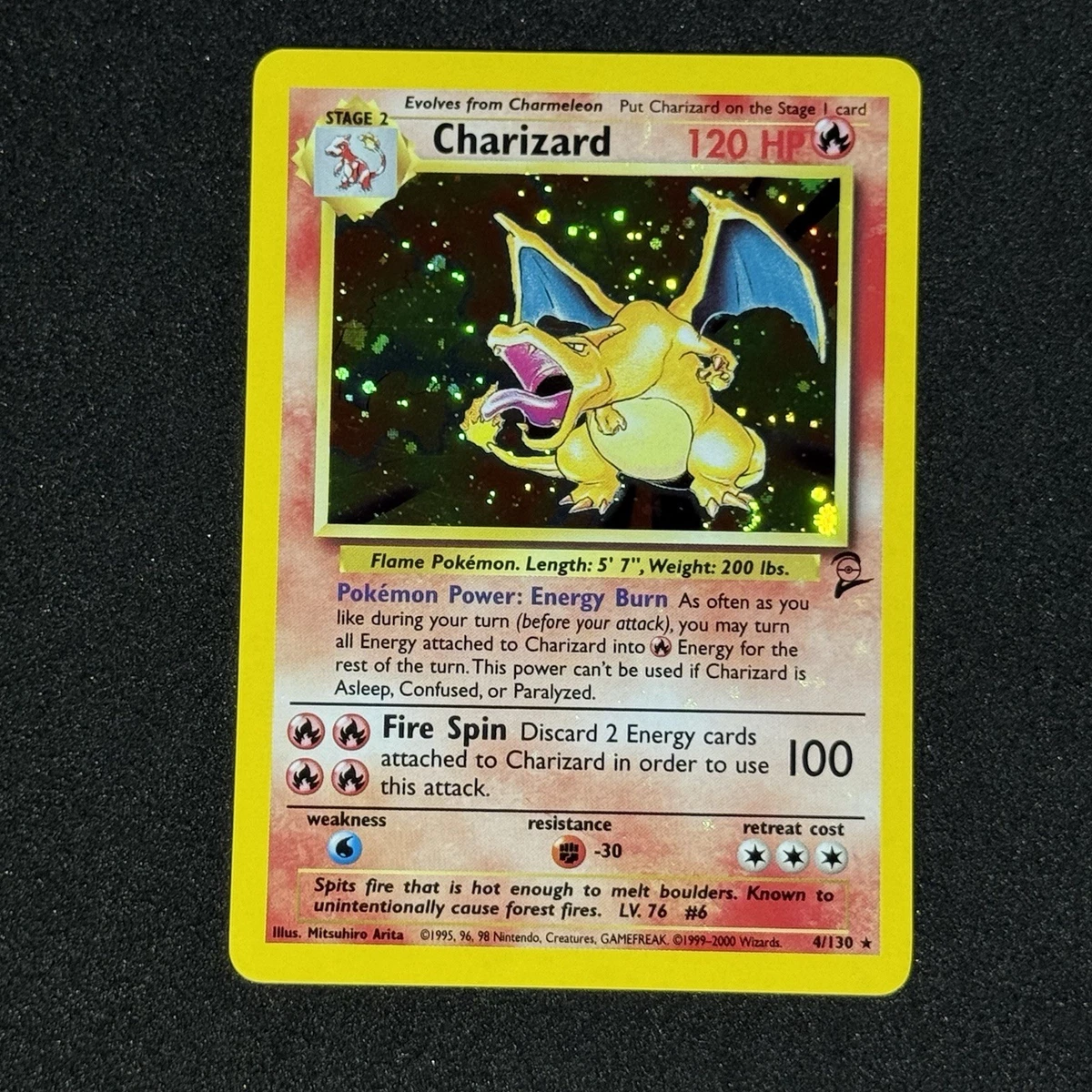 Wizards of the Coast Charizard Pokémon TCG Base Set 2 Individual