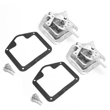 2 PCS L8815 T Handle Tool Box Latch with Gasket Keys Stainless Steel