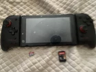 Nintendo switch with MicroSD card and Game