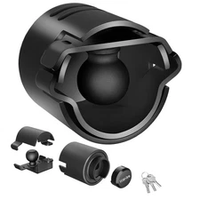 Trailer Lock Fits 2 5/16 Inch Couplers, Heavy Duty Trailer Coupler Lock, Trailer