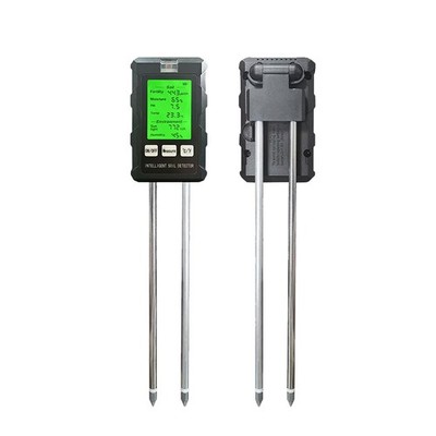 6-in-1 PH tester Soil Moisture Moisture Light test Temperature Humidity Black jo