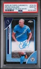 2025 Topps Chrome Erling Haaland Black /10