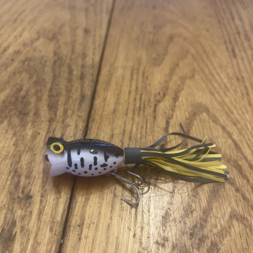 Arbogast 草裙舞 Popper G760 白色 Coachdog YB — 第 2/4 张图片