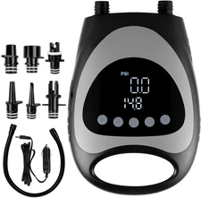 High Pressure SUP Pump 20 PSI with Auto-Off & Car Connector- Air Pump