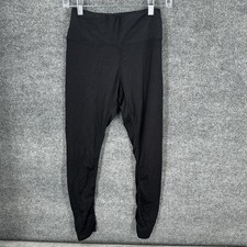 Wool Wooland Summit Leggings Womens Small Black Merino Wool Blend