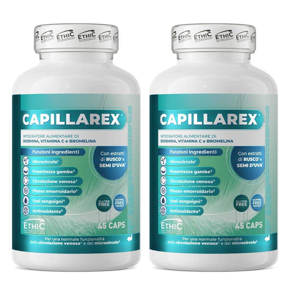 Capillarex 2x45 cps Ethicsport | Soluzione per chi lavora in piedi