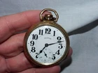 ANTIQUE ILLINOIS BUNN SPECIAL 16 SIZE, 21 JEWEL RR POCKET WATCH. WORKING