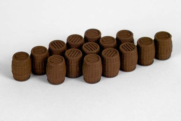 EFE 99605 Street Scene Large Barrels OO Gauge (15 Barrels Per Pack)