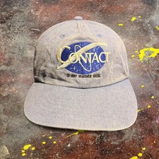 Vintage 1997 Contact Movie Promo Hat Warner Bros Sci-Fi Matthew McConaughey
