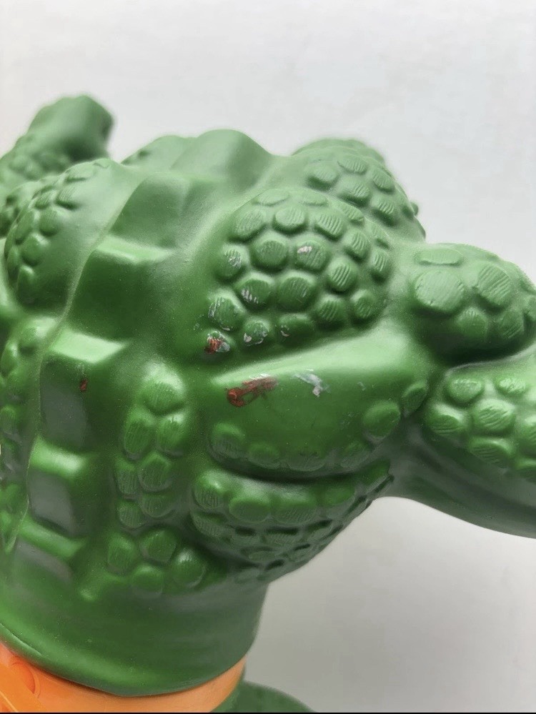 Vintage 1979 Mattel Krusher Stretch Armstrong Green Monster Toy