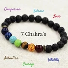 7 Chakra Bracelet Crystal Stones Healing Beads Jewellery Natural Reiki Gift