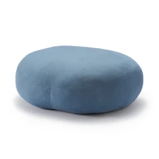 MUJI Soft Multi-Cushion Blue Versatile Pillow Back Support Comfortable Japan New