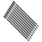  10 Stück Feuerlöscherschlauch, Trockenpulverschlauch,