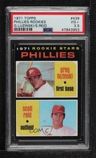 1971 Topps 1971 Rookie Stars Greg Luzinski Scott Reid #439 PSA 3.5 1d07