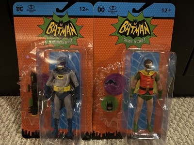 McFarlane Batman Classic TV Series Batman & Robin Oxygen Masks DC